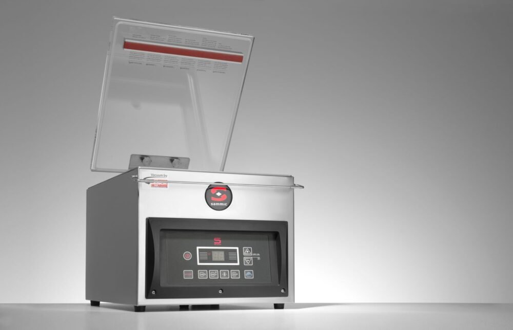 Kamerinė vakuuminė pakavimo mašina SE-208, Sammic, 230V/370W, 431x337x(H)307mm