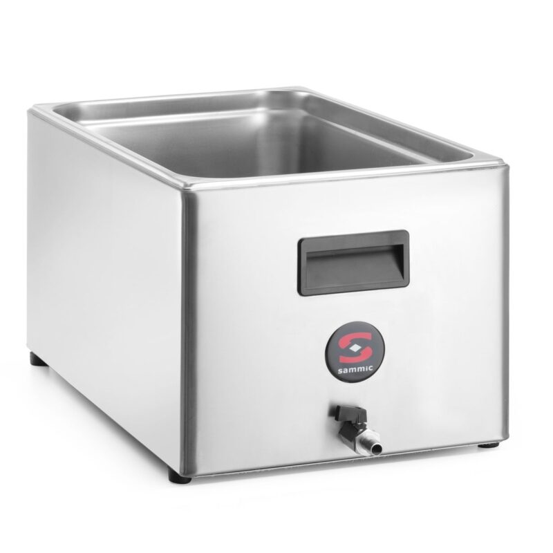 Izoliuotas konteineris GN 1/1, skirtas cirkuliaciniam siurbliui SmartVide, Sammic, 28 l, 28L, 335x600x(H)288mm