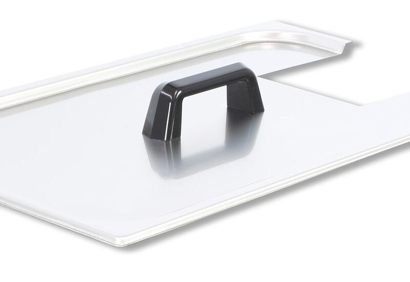 Dangtis konteineriui GN 1/1, skirtam SmartVide, Sammic, GN 1/1, Sidabro, 530x325mm
