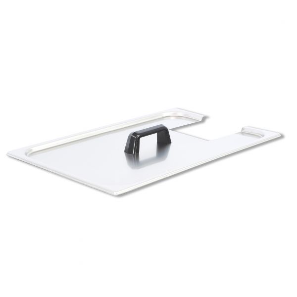 Dangtis konteineriui GN 1/1, skirtam SmartVide, Sammic, GN 2/1, Sidabro, 530x325mm