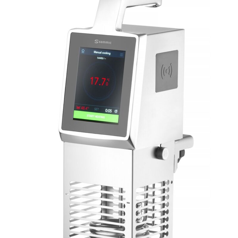 Panardinamas cirkuliatorius „sous vide“ gaminimui SmartVide X, Sammic, Sidabro, 230V/2000W, 125x148x(H)385mm