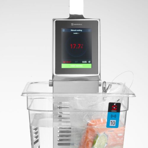 Panardinamas cirkuliatorius „sous vide“ gaminimui SmartVide X, Sammic, Sidabro, 230V/2000W, 125x148x(H)385mm