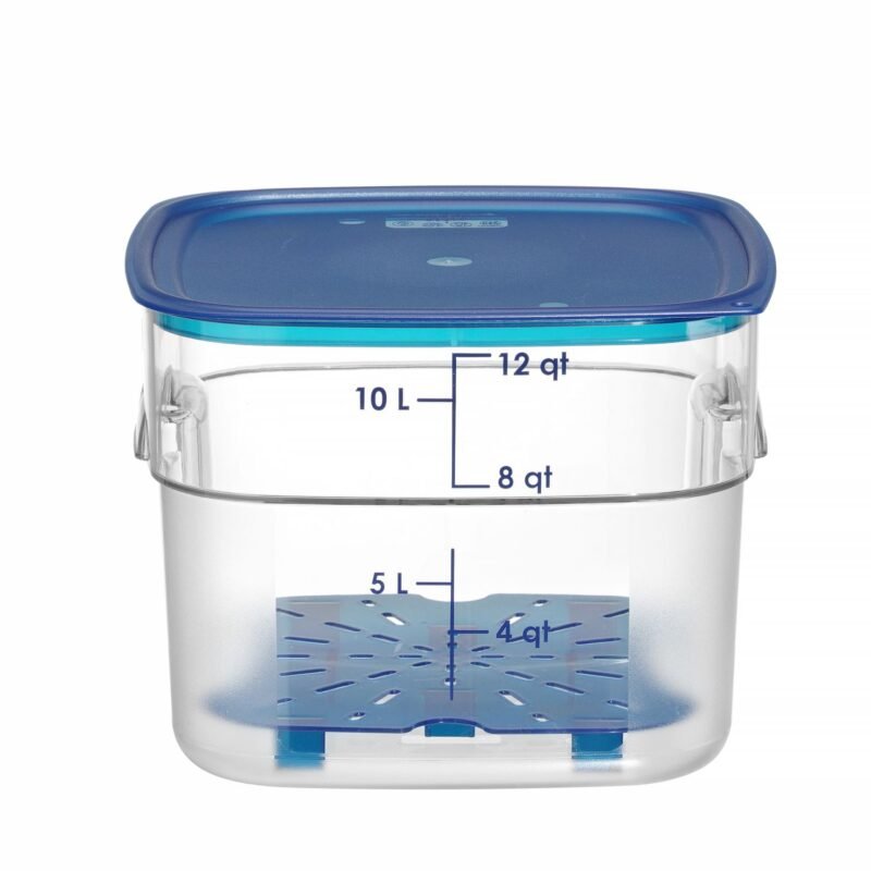 Maisto talpykla CamSquares Fresh Pro , Cambro, 11,4L, Permatomas, 289x289x(H)216mm