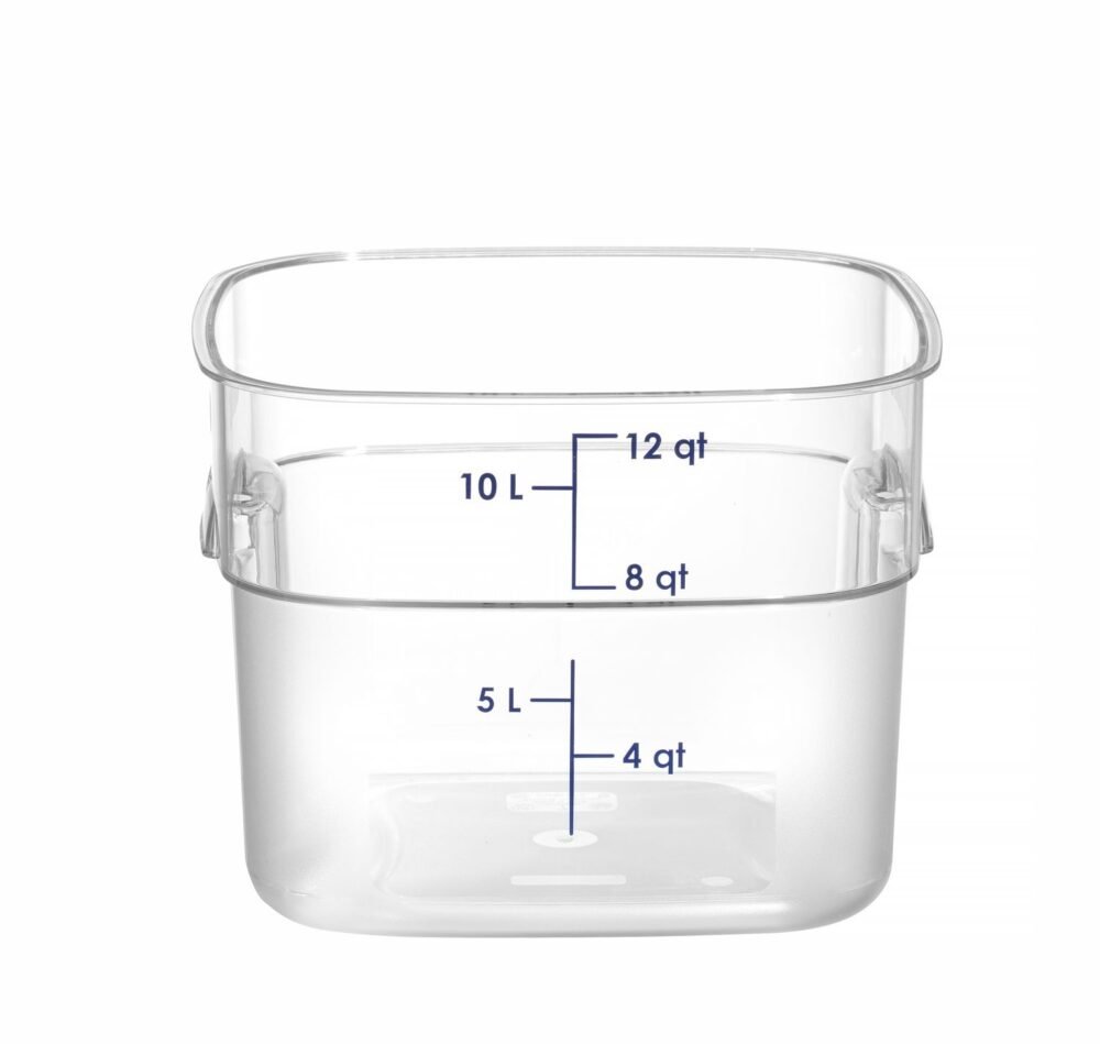 Maisto talpykla CamSquares Fresh Pro , Cambro, 11,4L, Permatomas, 289x289x(H)216mm
