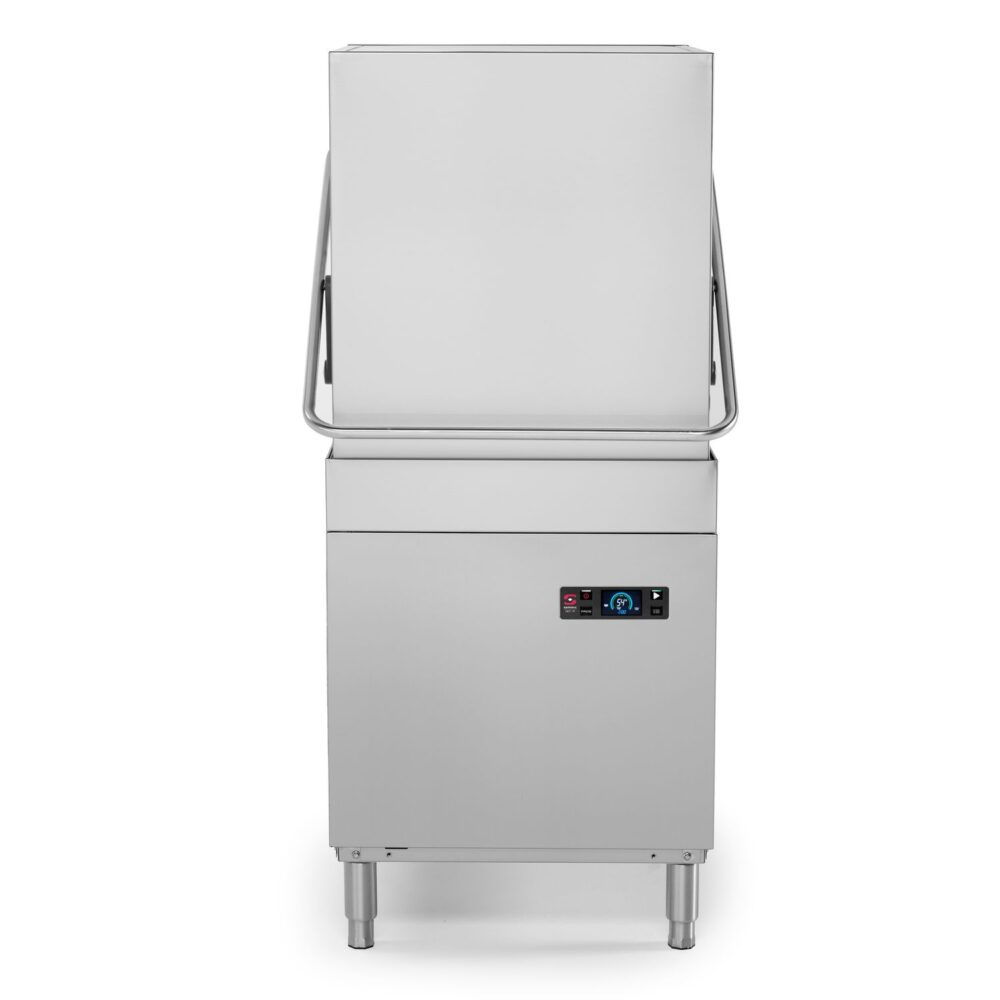 Kupolinė indaplovė 50x50 UX-100B, valdoma elektroniniu būdu, Sammic, 400V/8250W, 650x825x(H)1525mm