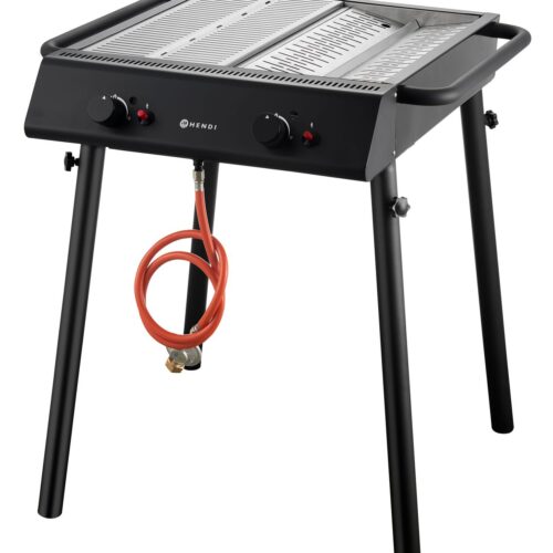 Xantos Black Dujinis grilis , HENDI, Juodas, 9,5kW, 770x710x(H)870mm