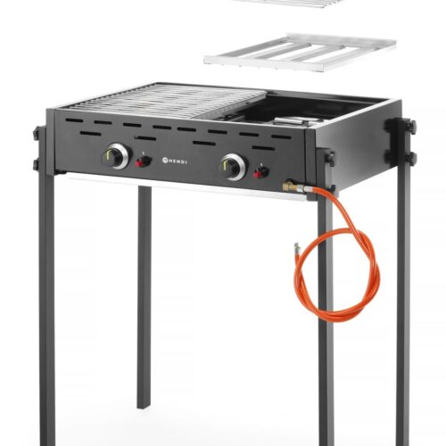 Juodos spalvos „Roast-Master Pro“, HENDI, Juodas, 11,6kW, 790x560x(H)900mm