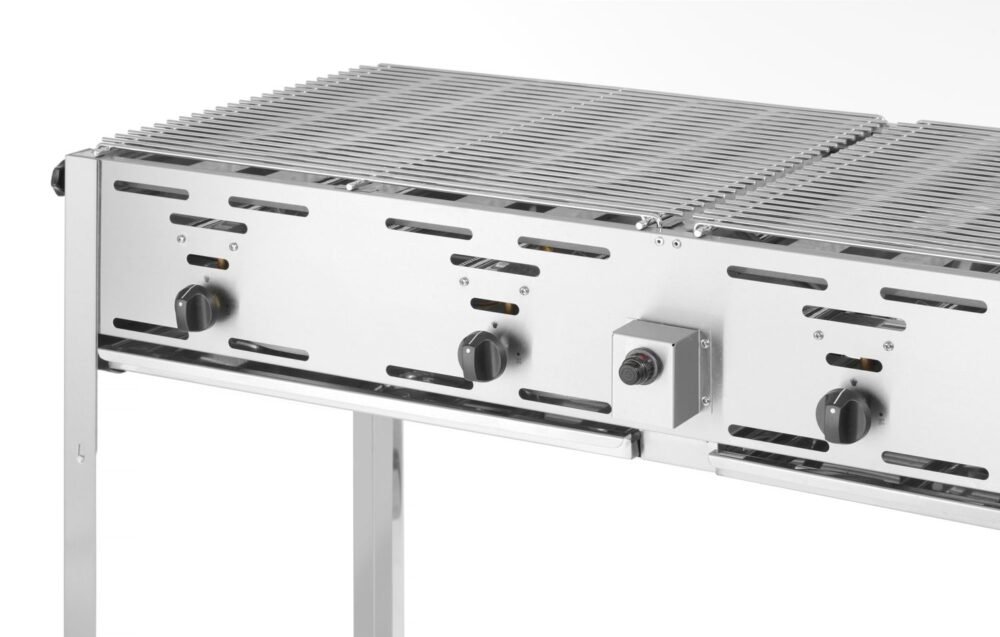 Dujinis grilis Grill-Master Quattro, HENDI, 22kW, 1330x600x(H)920mm