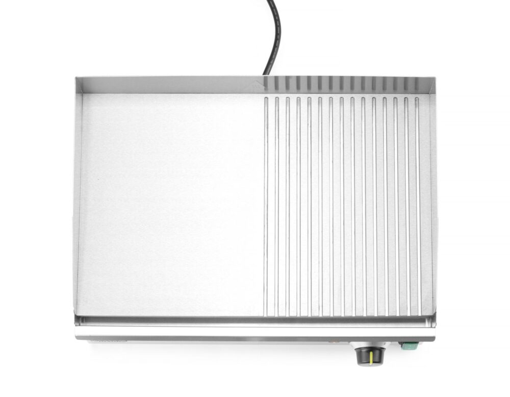 Pusiau briaunota kepimo paviršius-grilis, HENDI, Kitchen Line, 220-240V/2400W, 527x404x(H)233mm