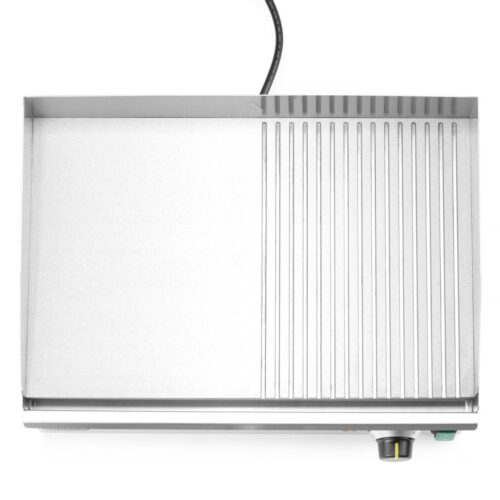Pusiau briaunota kepimo paviršius-grilis, HENDI, Kitchen Line, 220-240V/2400W, 527x404x(H)233mm