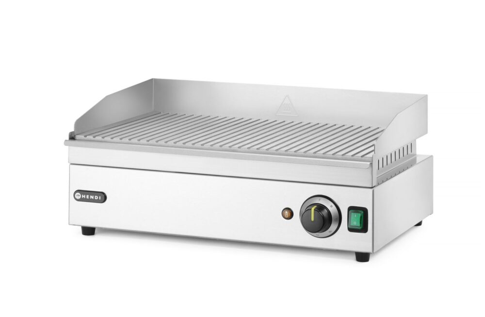 Briaunota kepimo paviršius-grilis, HENDI, Kitchen Line, 220-240V/2400W, 527x404x(H)233mm