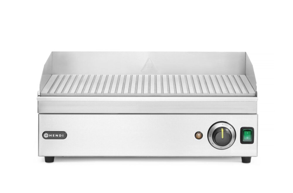 Briaunota kepimo paviršius-grilis, HENDI, Kitchen Line, 220-240V/2400W, 527x404x(H)233mm