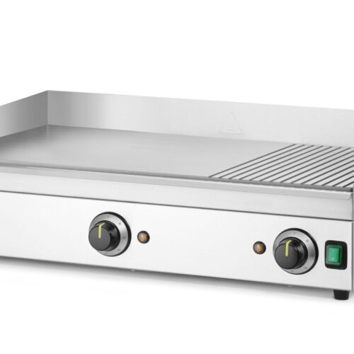 Kepimo paviršius-grilis, 1/3 briaunota, HENDI, Kitchen Line, 220-240V/3500W, 697x474x(H)241mm
