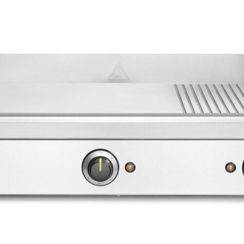 Kepimo paviršius-grilis, 1/3 briaunota, HENDI, Kitchen Line, 220-240V/3500W, 697x474x(H)241mm