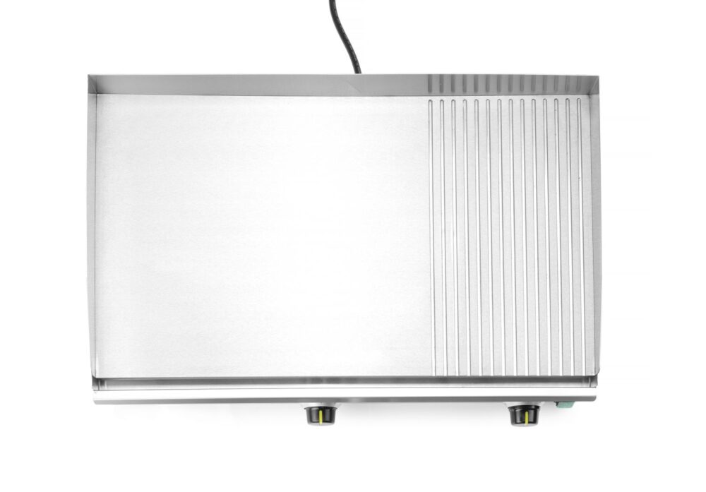 Kepimo paviršius-grilis, 1/3 briaunota, HENDI, Kitchen Line, 220-240V/3500W, 697x474x(H)241mm