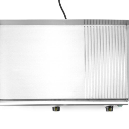 Kepimo paviršius-grilis, 1/3 briaunota, HENDI, Kitchen Line, 220-240V/3500W, 697x474x(H)241mm