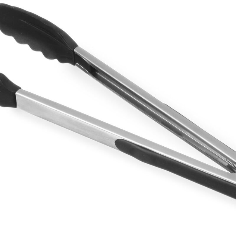 Universalios silikoninės žnyplės, HENDI, Juodas, (L)345mm