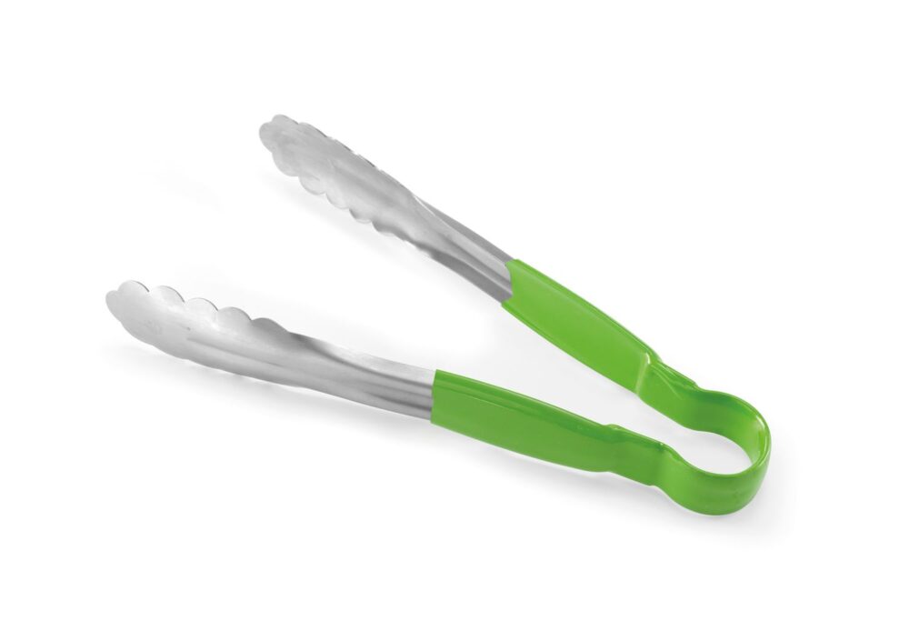Serviravimo žnyplės RVASVT 250 mm, HENDI, Žalia, (L)250mm