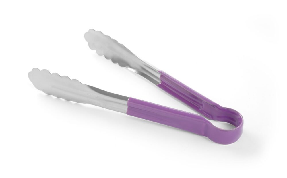 Serviravimo žnyplės RVASVT 250 mm, HENDI, Violetinė, (L)250mm