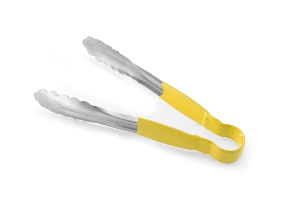 Serviravimo žnyplės RVASVT 250 mm, HENDI, Geltonas, (L)250mm