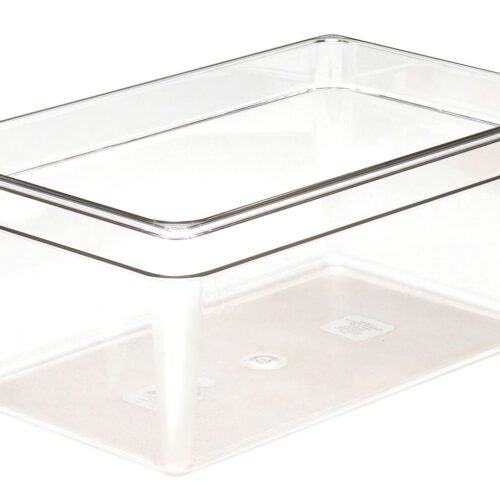Konteineris Camwear GN 1/1 iš polikarbonato, Cambro, GN 1/1, 25,6L, Permatomas, 325x530x(H)200mm