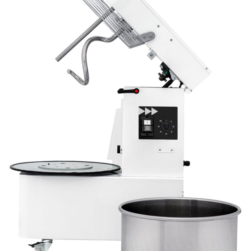 Spiralinė tešlos maišyklė su nuimamu duonkubiliu, Prismafood, 32L, 400V/1100W, 435x750x(H)810mm