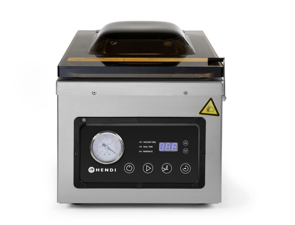 201428_F_2020_IMGP6031 Vakuuminio pakavimo mašina – su kamera 260, HENDI, Profi Line, Sandarinimo juosta 260 mm, 240V/1000W, 330x480x(H)361mm