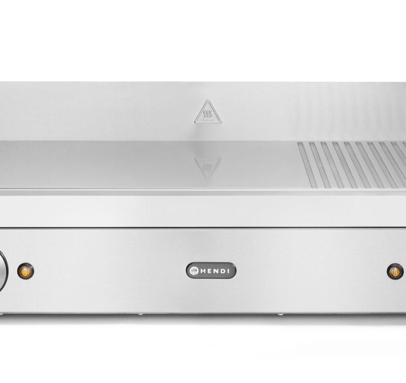 Kepimo paviršius - grilis, HENDI, Profi Line, 2/3 lygus, 1/3 rifliuotas, 230V/3500W, 697x474x(H)241mm