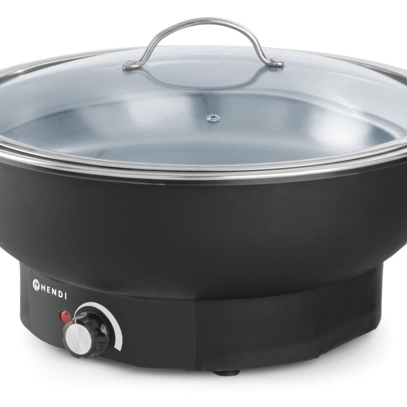 Apvalus stalo elektrinis marmitas Tesino, HENDI, Kitchen Line, 6,8L, 230V/500W, ⌀405x(H)240mm
