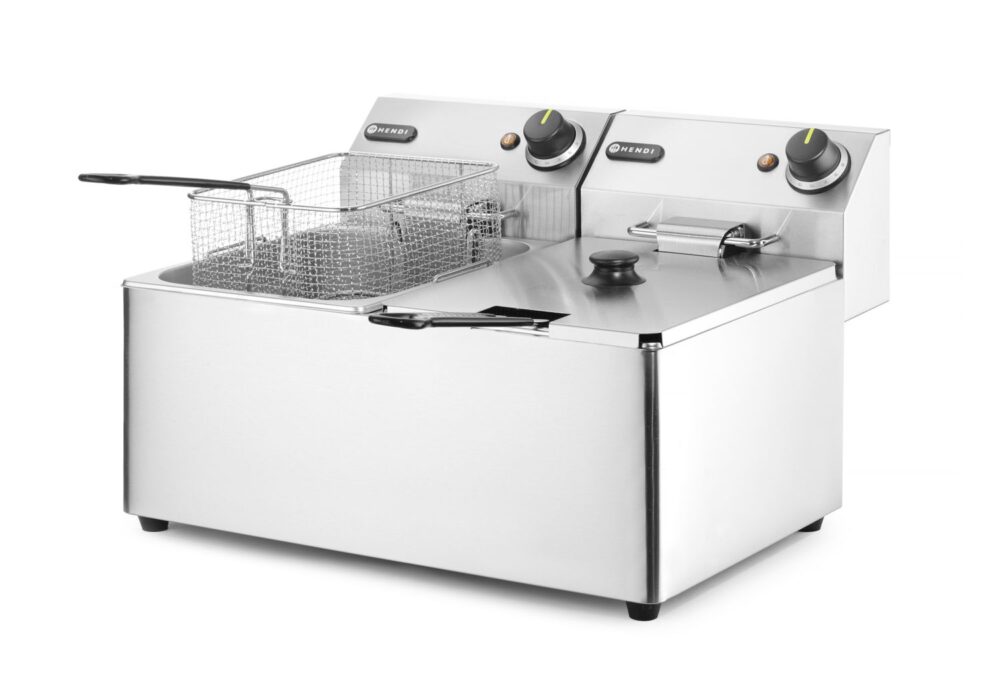 Gruzdintuvė Kitchen Line - 2x 8L, HENDI, Kitchen Line, 16L, 230V/7000W, 542x430x(H)351mm