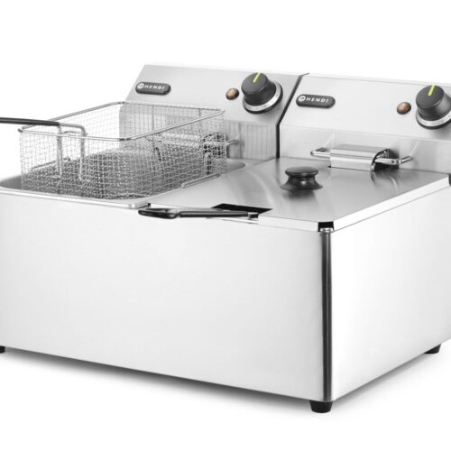 Gruzdintuvė Kitchen Line - 2x 8L, HENDI, Kitchen Line, 16L, 230V/7000W, 542x430x(H)351mm
