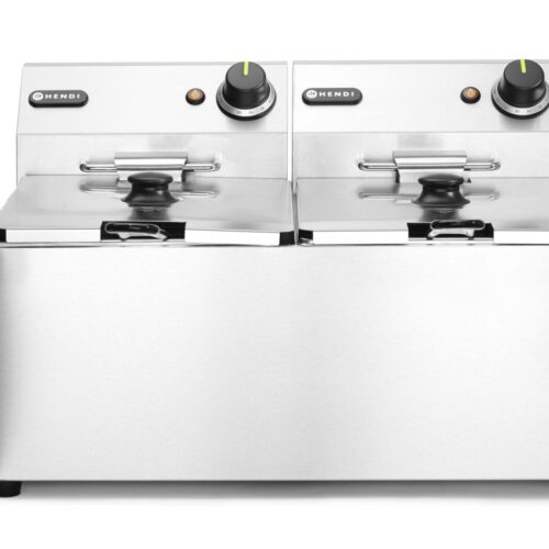Gruzdintuvė Kitchen Line - 2x 8L, HENDI, Kitchen Line, 16L, 230V/7000W, 542x430x(H)351mm