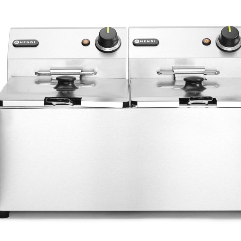 Gruzdintuvė Kitchen Line - 2x 8L, HENDI, Kitchen Line, 16L, 230V/7000W, 542x430x(H)351mm
