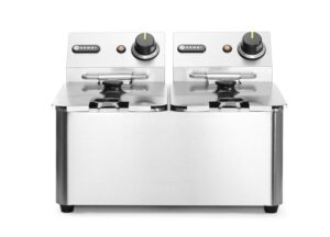 Kepimo paviršius-grilis, 1/3 briaunota, HENDI, Kitchen Line, 220-240V/3500W, 697x474x(H)241mm