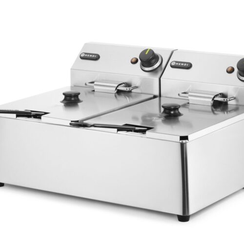 Gruzdintuvė Kitchen Line - 2x 6L, HENDI, Kitchen Line, 12L, 230V/6600W, 550x430x(H)305mm