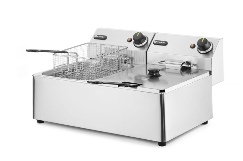 Gruzdintuvė Kitchen Line - 2x 6L, HENDI, Kitchen Line, 12L, 230V/6600W, 550x430x(H)305mm