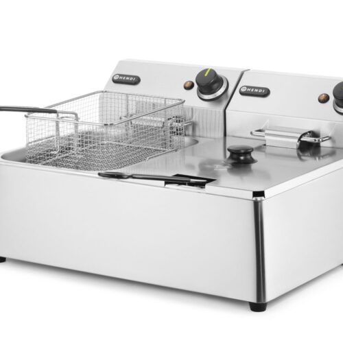 Gruzdintuvė Kitchen Line - 2x 6L, HENDI, Kitchen Line, 12L, 230V/6600W, 550x430x(H)305mm
