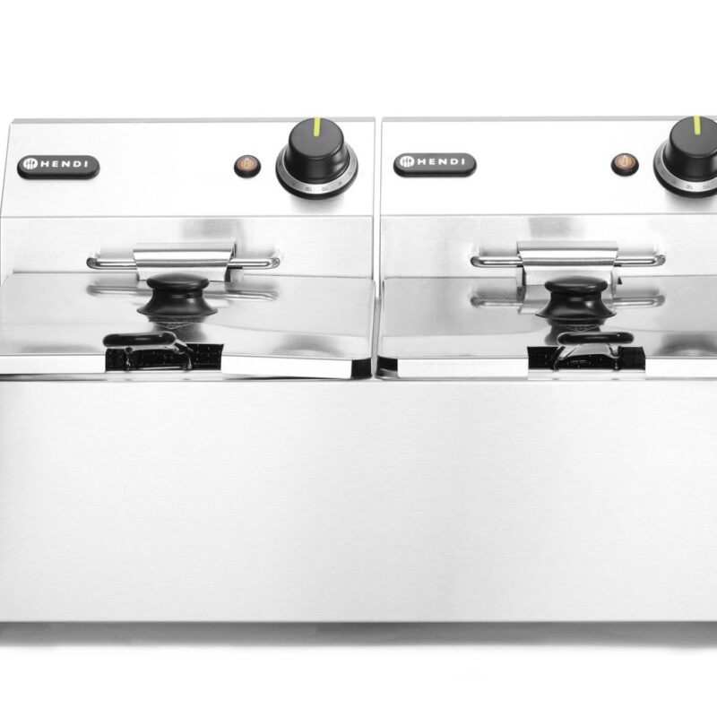 Gruzdintuvė Kitchen Line - 2x 6L, HENDI, Kitchen Line, 12L, 230V/6600W, 550x430x(H)305mm