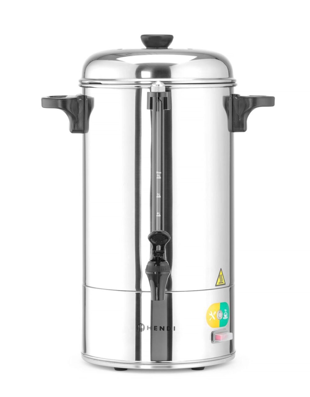 Viensienis kavos virimo aparatas, HENDI, 6L, 230V/1500W, 355x355x(H)470mm