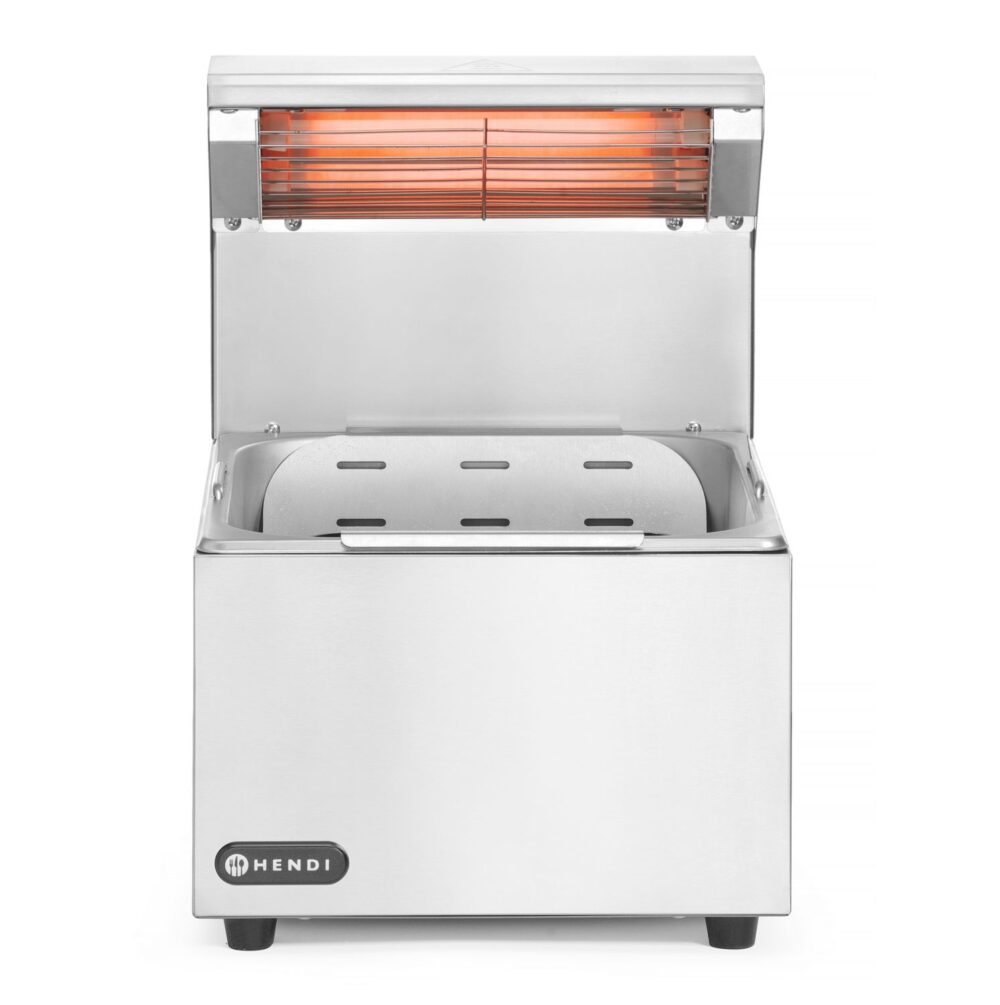 Prancūziškų bulvyčių šildytuvas, HENDI, GN 1/2, 220-240V/400W, 357x267x(H)376mm