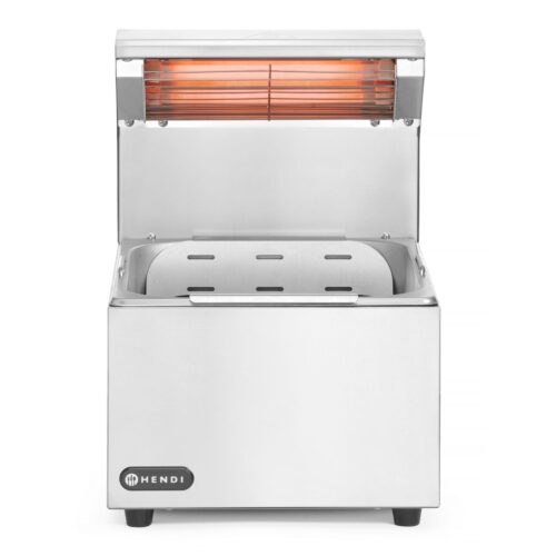 Prancūziškų bulvyčių šildytuvas, HENDI, GN 1/2, 220-240V/400W, 357x267x(H)376mm