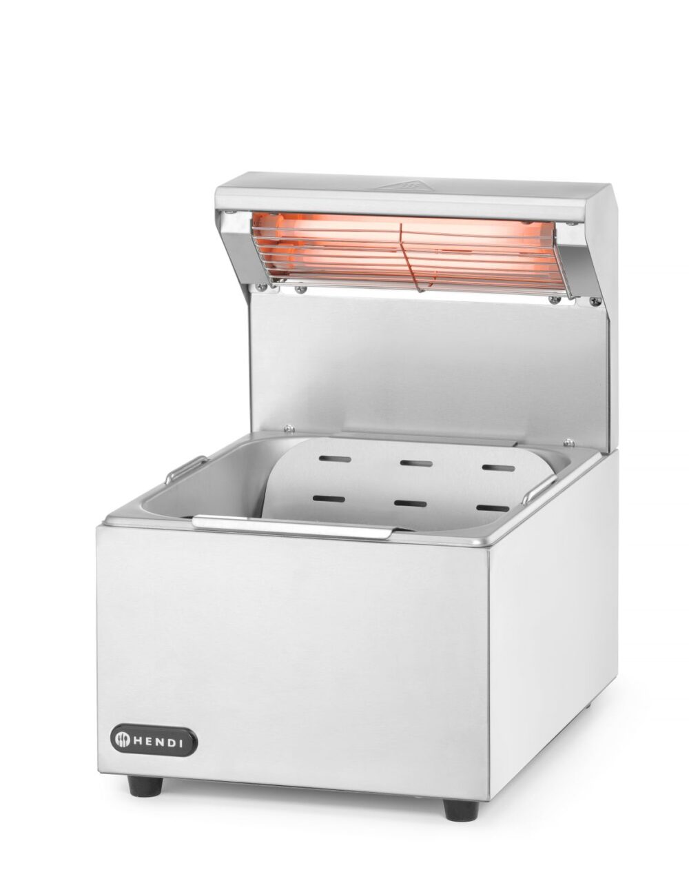 Prancūziškų bulvyčių šildytuvas, HENDI, GN 1/2, 220-240V/400W, 357x267x(H)376mm