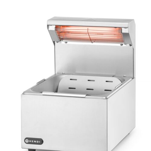 Prancūziškų bulvyčių šildytuvas, HENDI, GN 1/2, 220-240V/400W, 357x267x(H)376mm