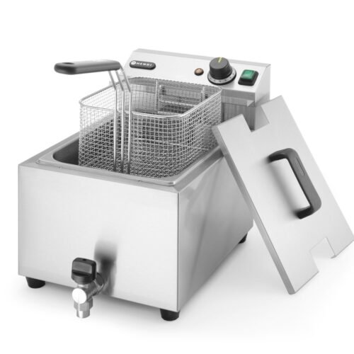 Gruzdintuvė Profi Line su išleidimo čiaupu, 8 l, HENDI, Profi Line, 8L, Šviesiai pilkas, 230V/3500W, 305x515x(H)354mm