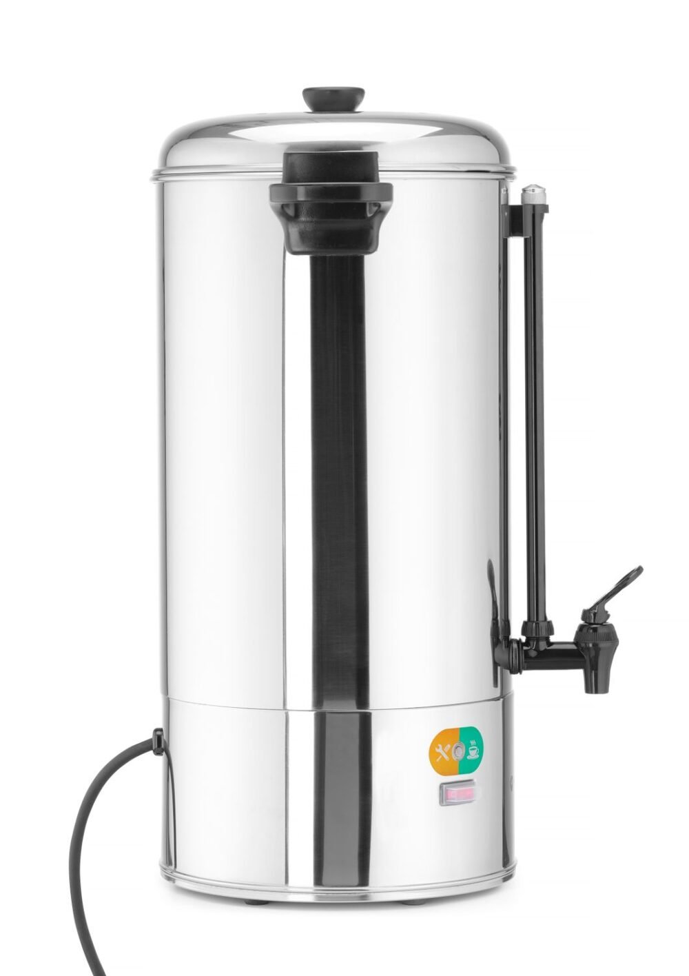 Vandens virimo aparatas viensluoksnėmis sienelėmis, HENDI, 18L, 230V/2200W, 385x385x(H)595mm