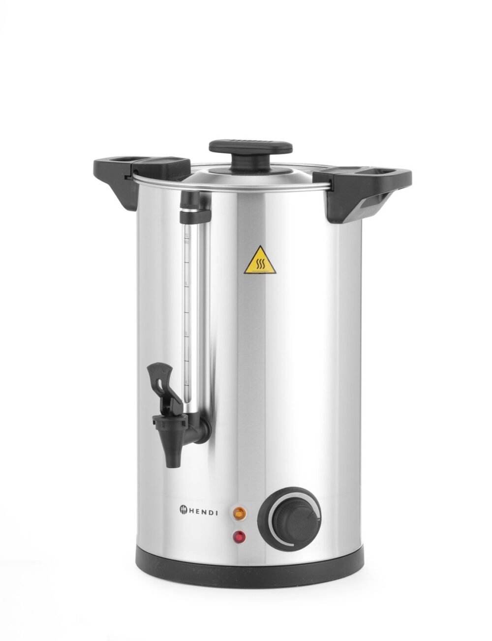 Viengubos sienelės karštų gėrimų virimo aparatas, HENDI, 10L, 220-240V/1500W, 340x315x(H)430mm