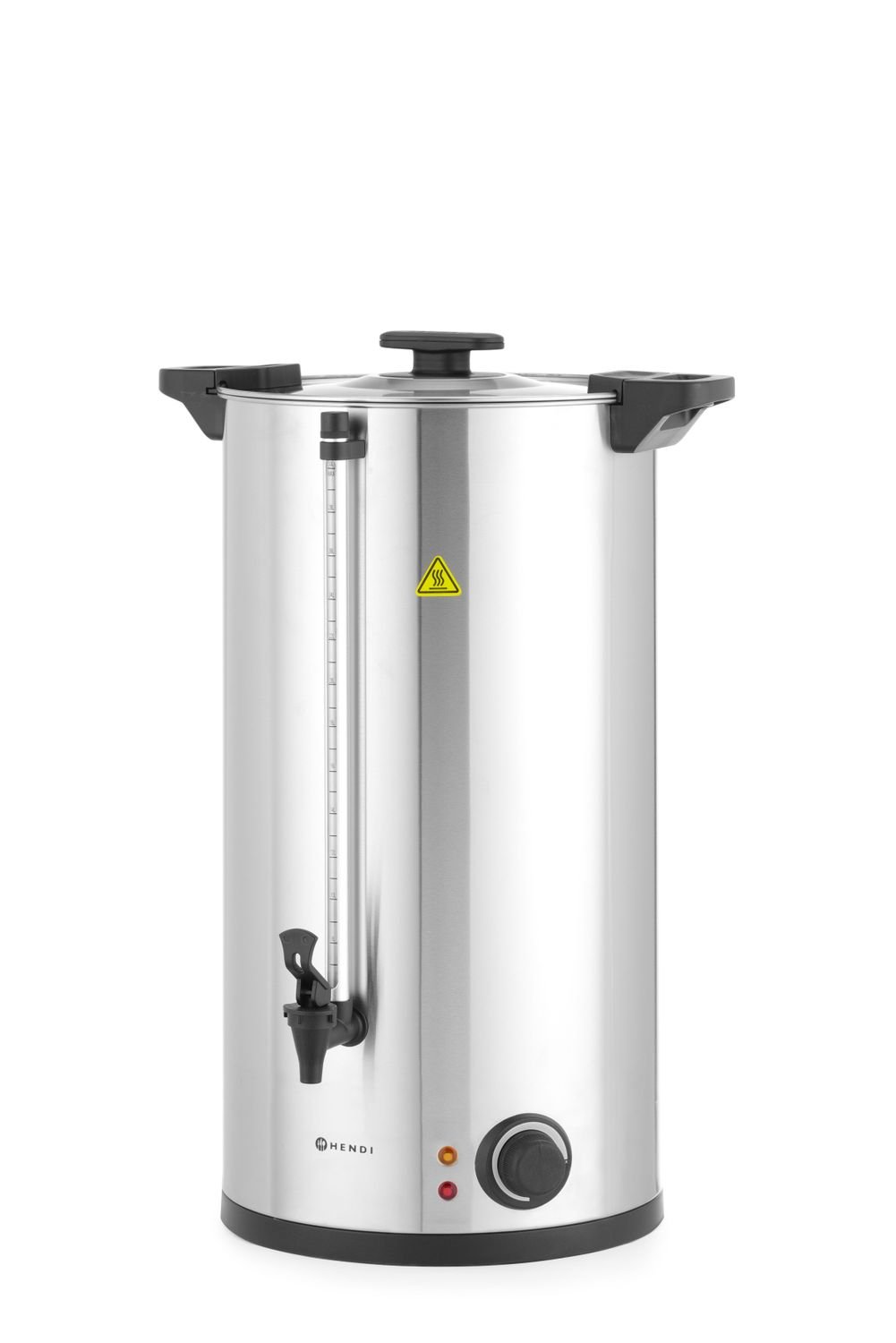 Viengubos sienelės karštų gėrimų virimo aparatas, HENDI, 30L, 220-240V/2500W, 415x382x(H)620mm