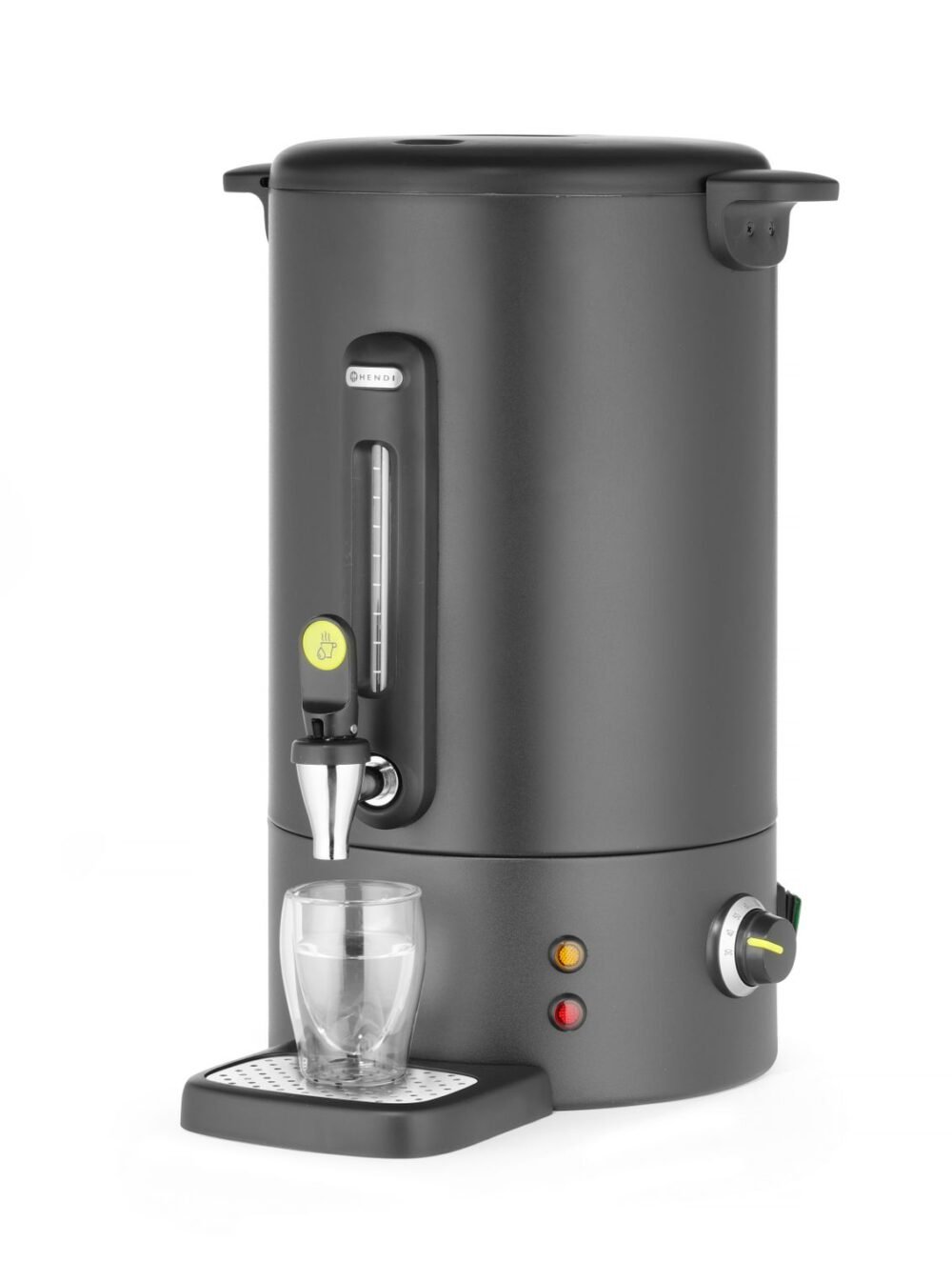 Karštų gėrimų boileris, matinis, juodas – Design by Bronwasser, HENDI, 16L, Juodas, 220-240V/1650W, 357x380x(H)502mm