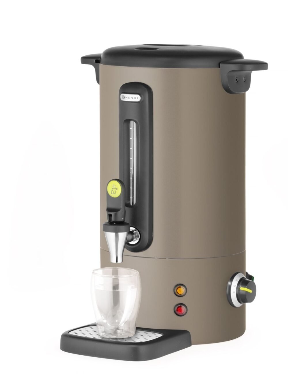 Karštų gėrimų boileris UNIQ, HENDI, 9L, Taupe, 220-240V/950W, 307x330x(H)450mm