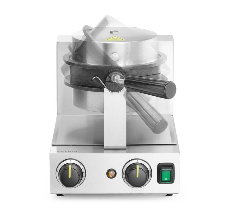 Rotacinė vaflių keptuvė Bubble Waffle, HENDI, 220-240V/1500W, 255x560x(H)318mm
